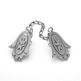 hamsa tallit clip